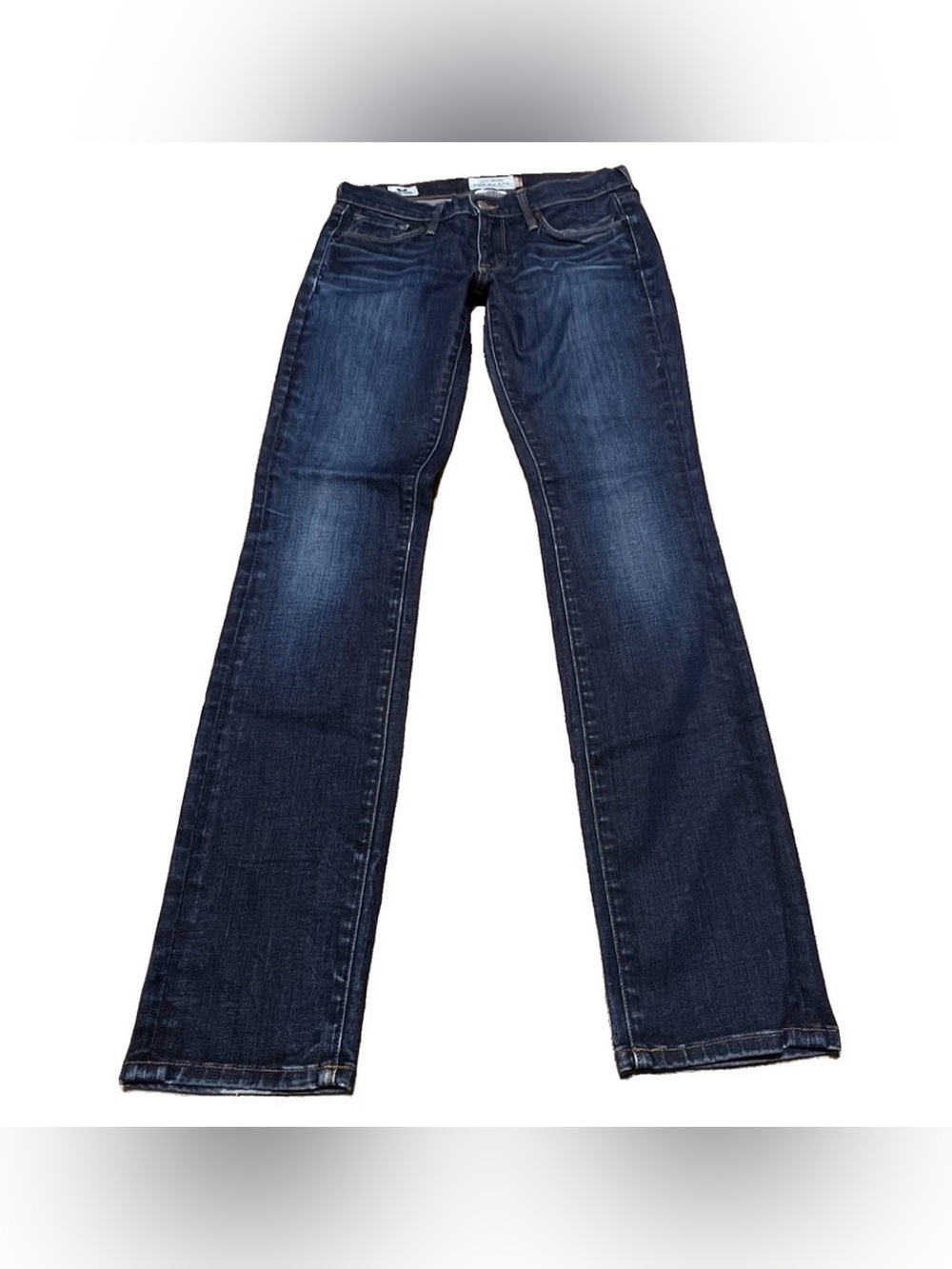 Lucky Brand Charlie Low Rise Skinny Stretch Ankle Dark Blue Jeans Size 4/27